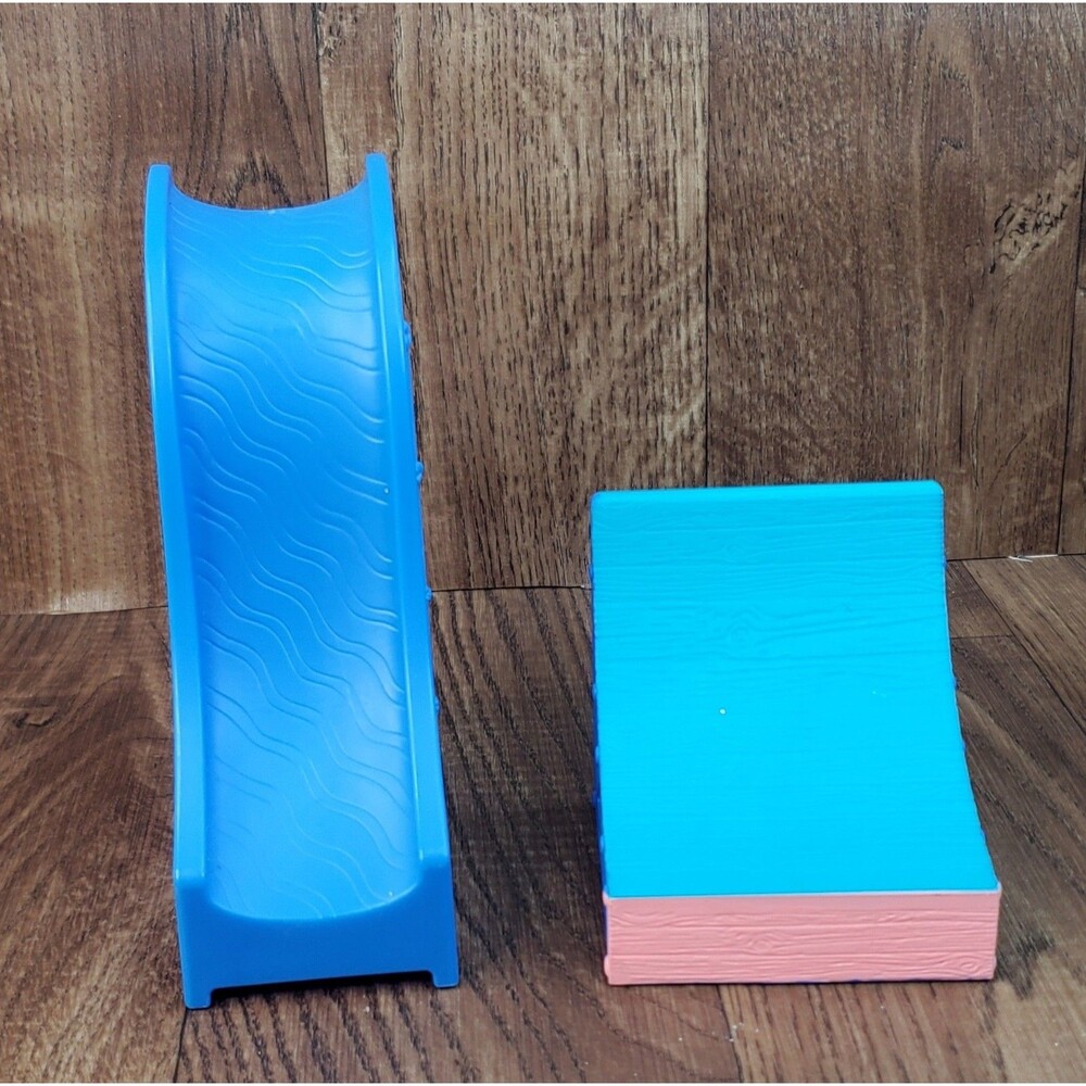 LOL Surprise Clubhouse Replacement Furniture Crib House Slide Skate Ramp Blue
